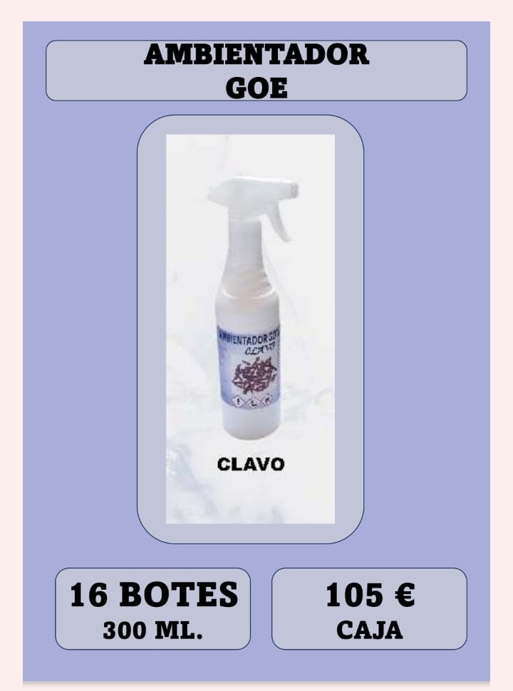 AMBIENTADOR CLAVO  500 ML C/PISTOLA