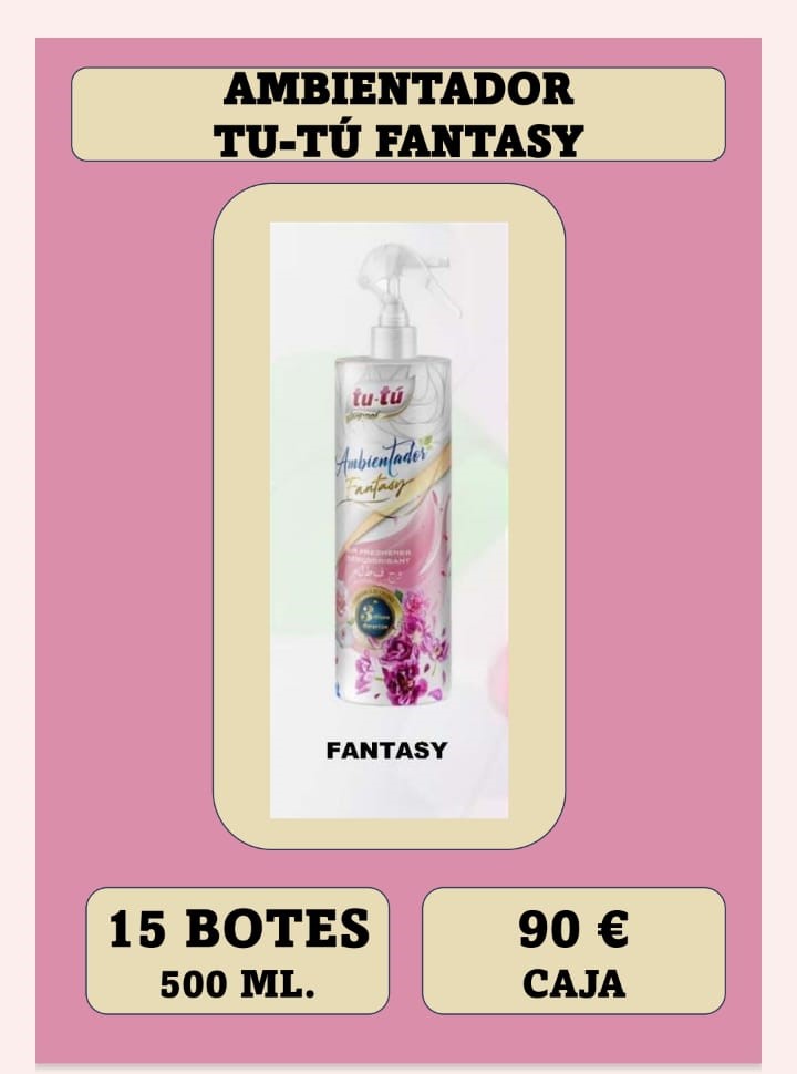 AMBIENTADOR 500 ML PET SLEEVER FANTASY