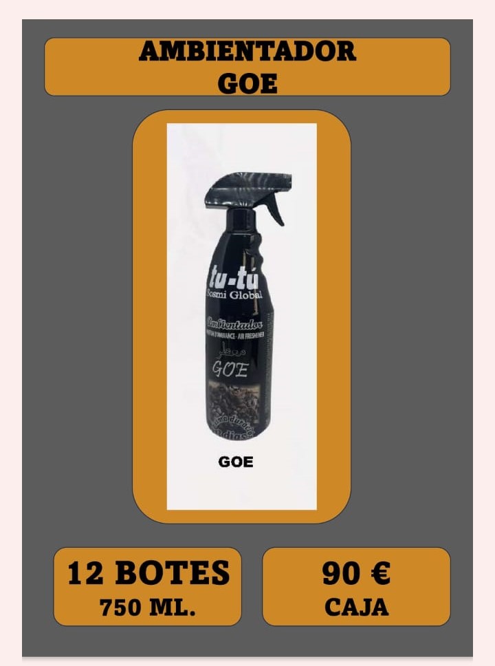 S-AMBIENTADOR 750 ML TU-TU GOE C/PULV. SLE