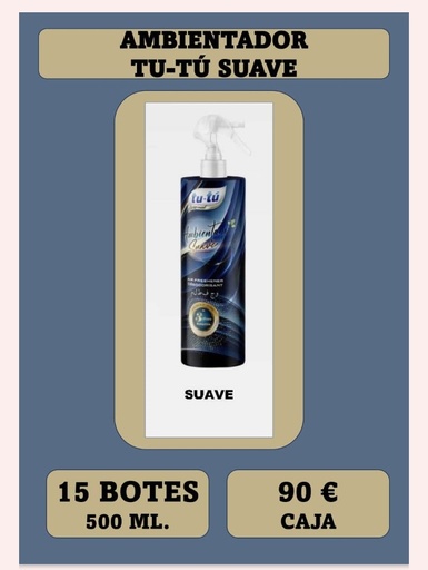 [308] AMBIENTADOR 500 ML PET SLEEVER SUAVE