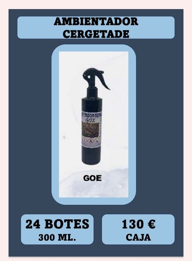 [311] AMBIENTADOR GOE- CEDARWOOD 300 ML C/VA