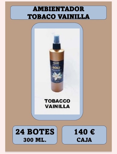[313] AMBIENTADOR GOLD-TOBACCO VAINILLA 300 M