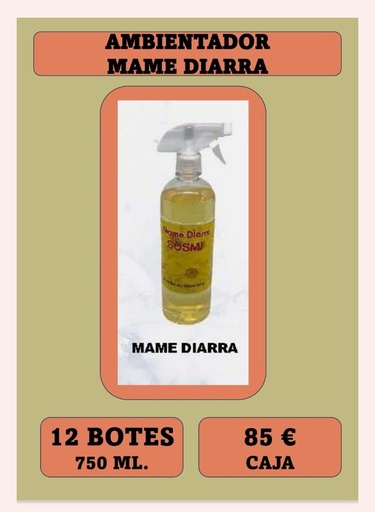[317] AMBIENTADOR 750 ML MAME DIARRA C/PULV.