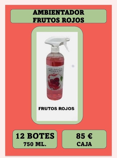 [318] AMBIENTADOR FRUTOS ROJOS 750ml